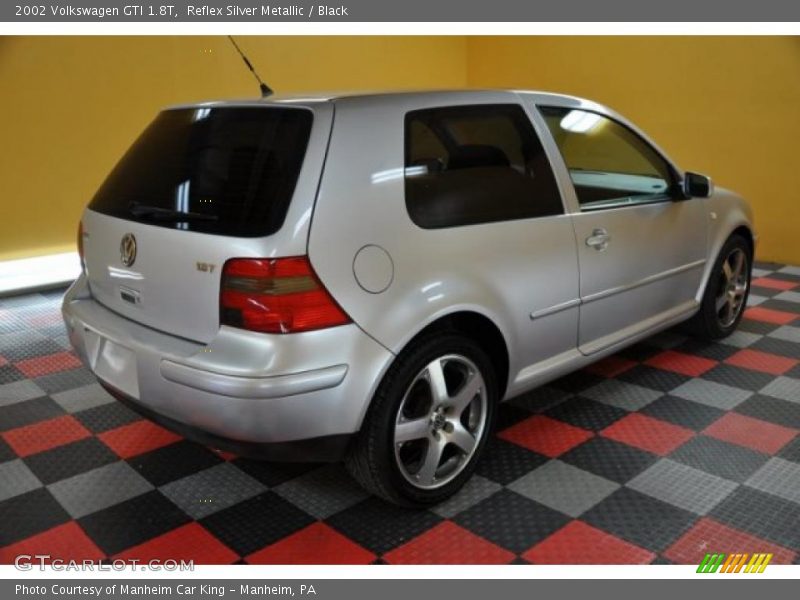 Reflex Silver Metallic / Black 2002 Volkswagen GTI 1.8T