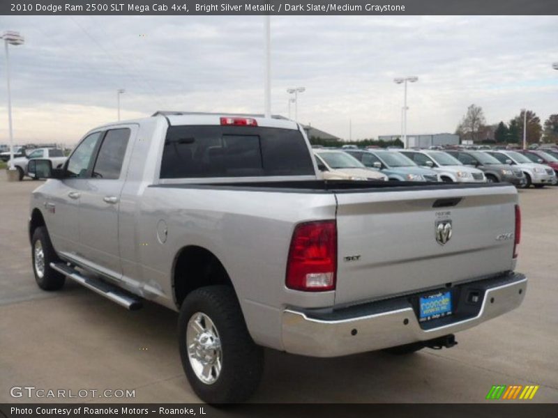  2010 Ram 2500 SLT Mega Cab 4x4 Bright Silver Metallic