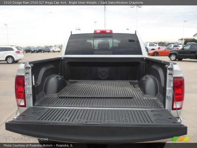 Bright Silver Metallic / Dark Slate/Medium Graystone 2010 Dodge Ram 2500 SLT Mega Cab 4x4
