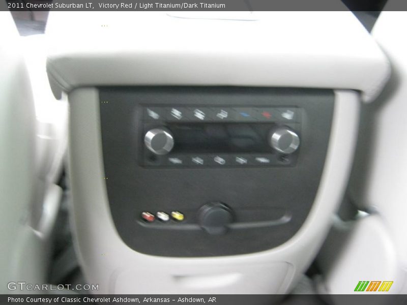 Victory Red / Light Titanium/Dark Titanium 2011 Chevrolet Suburban LT