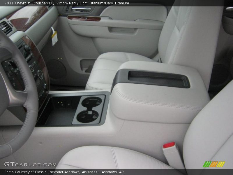  2011 Suburban LT Light Titanium/Dark Titanium Interior