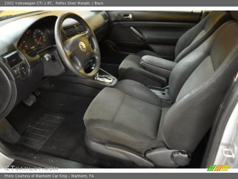Black Interior - 2002 GTI 1.8T 