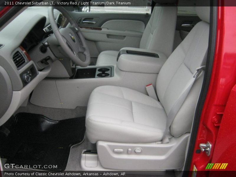  2011 Suburban LT Light Titanium/Dark Titanium Interior