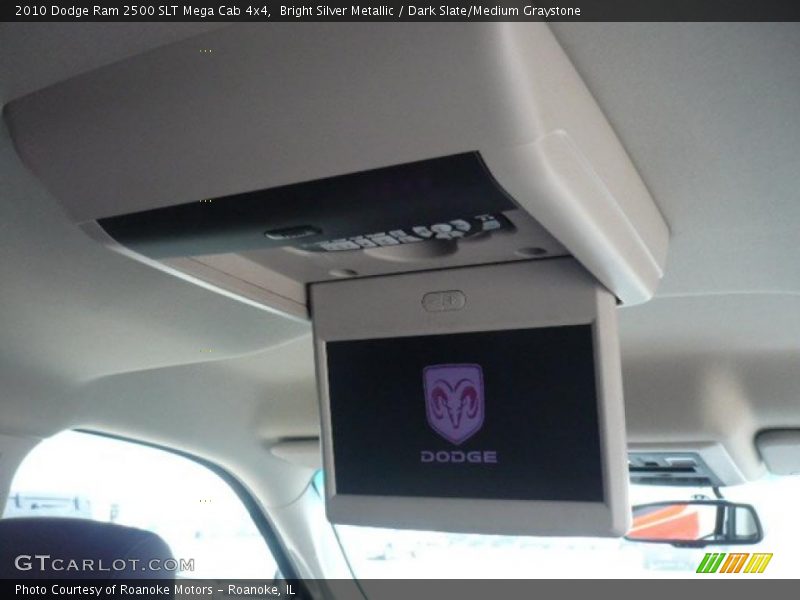 Bright Silver Metallic / Dark Slate/Medium Graystone 2010 Dodge Ram 2500 SLT Mega Cab 4x4