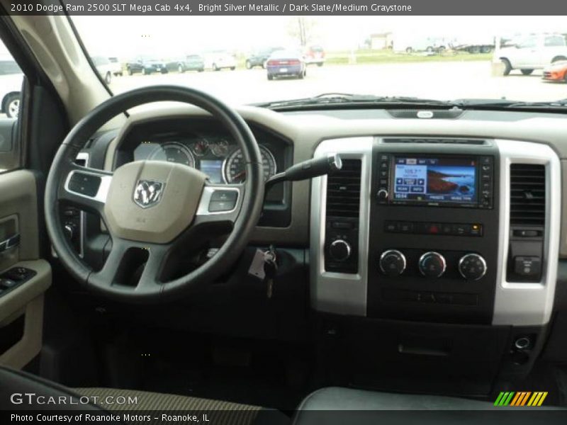 Dashboard of 2010 Ram 2500 SLT Mega Cab 4x4