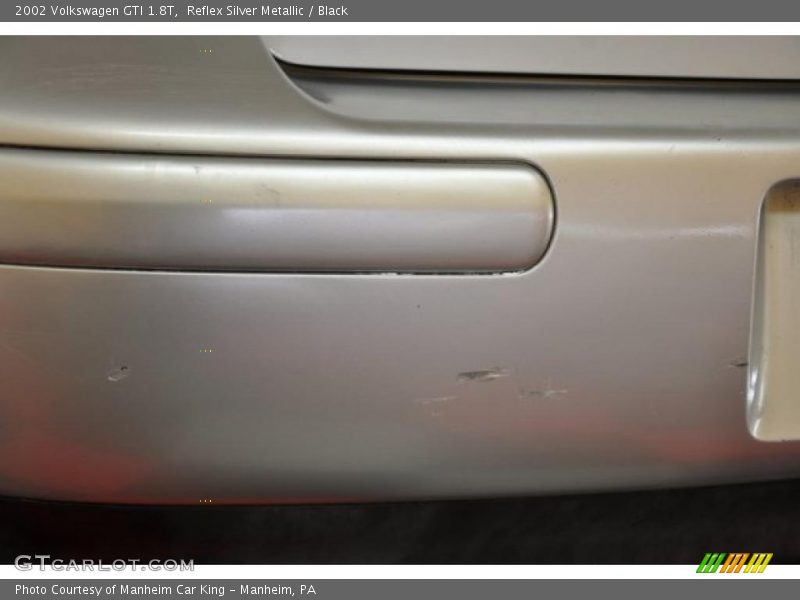 Reflex Silver Metallic / Black 2002 Volkswagen GTI 1.8T