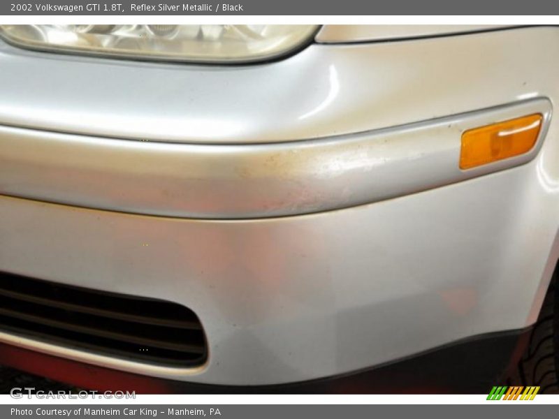 Reflex Silver Metallic / Black 2002 Volkswagen GTI 1.8T