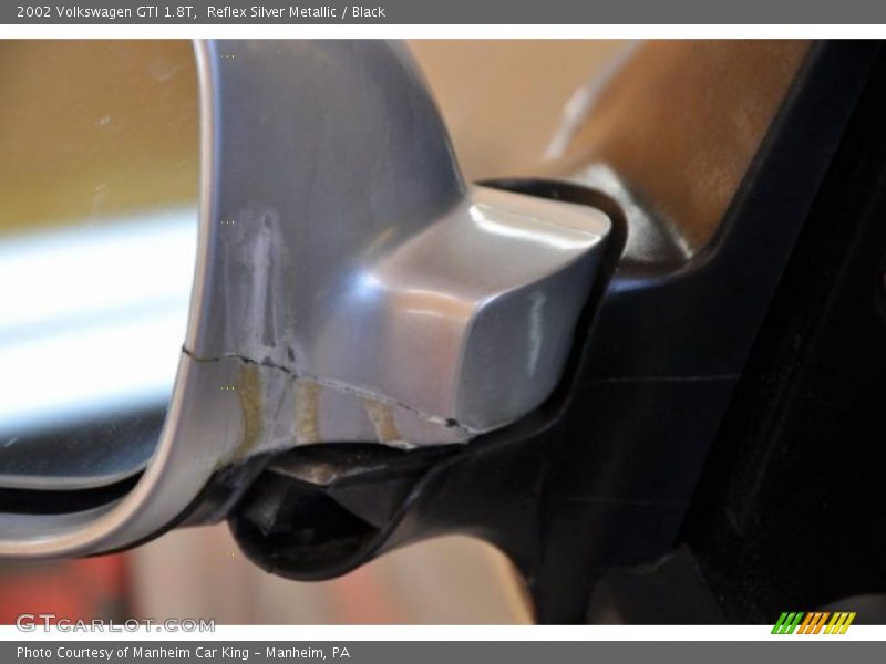 Reflex Silver Metallic / Black 2002 Volkswagen GTI 1.8T