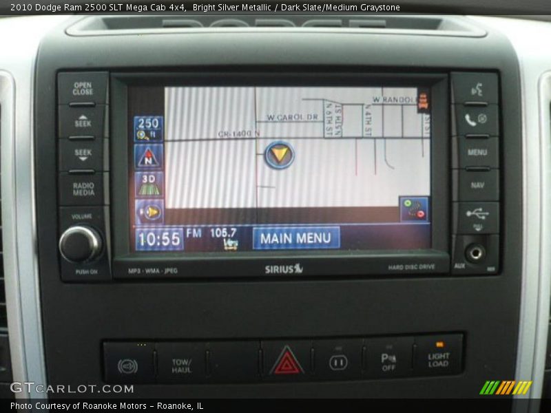 Navigation of 2010 Ram 2500 SLT Mega Cab 4x4