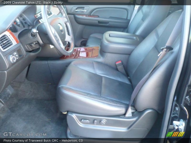  2009 Tahoe LTZ Ebony Interior