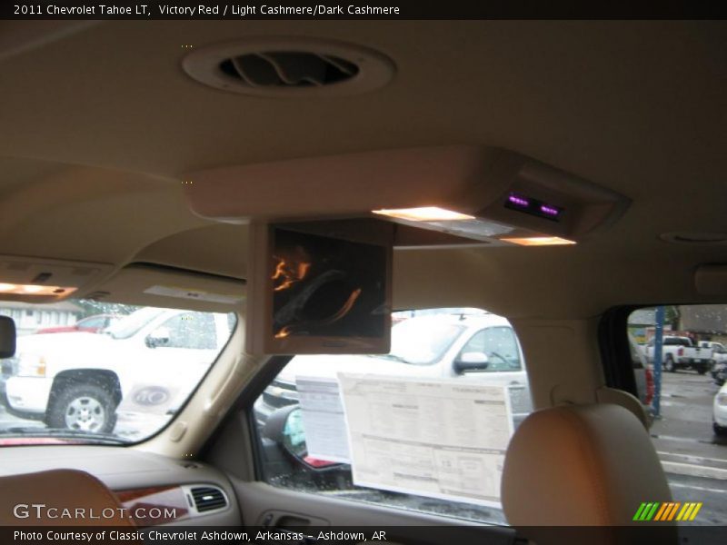 Victory Red / Light Cashmere/Dark Cashmere 2011 Chevrolet Tahoe LT