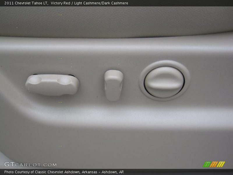 Victory Red / Light Cashmere/Dark Cashmere 2011 Chevrolet Tahoe LT