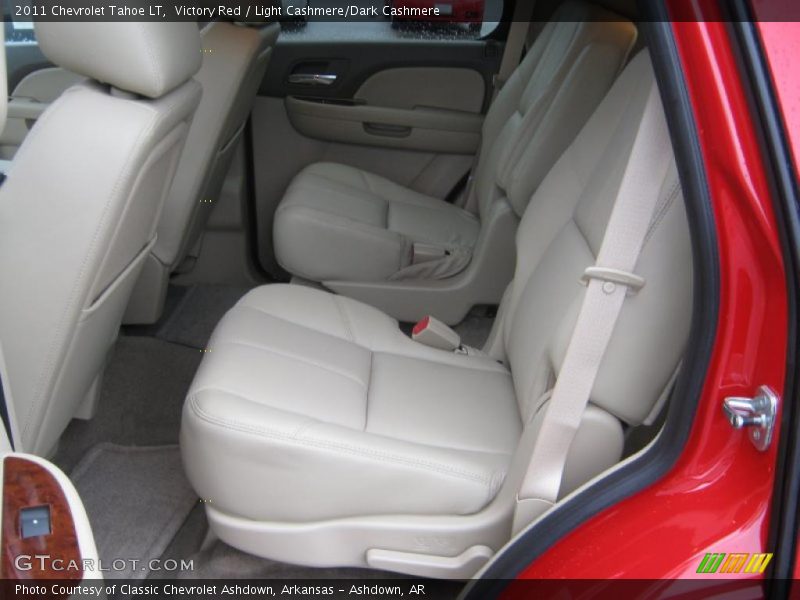 Victory Red / Light Cashmere/Dark Cashmere 2011 Chevrolet Tahoe LT