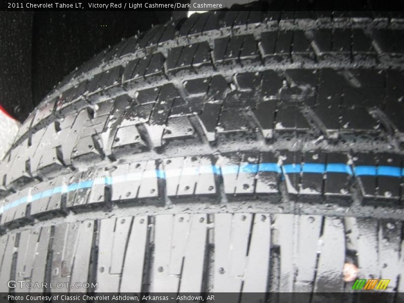 Victory Red / Light Cashmere/Dark Cashmere 2011 Chevrolet Tahoe LT