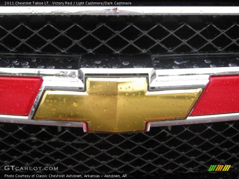 Victory Red / Light Cashmere/Dark Cashmere 2011 Chevrolet Tahoe LT