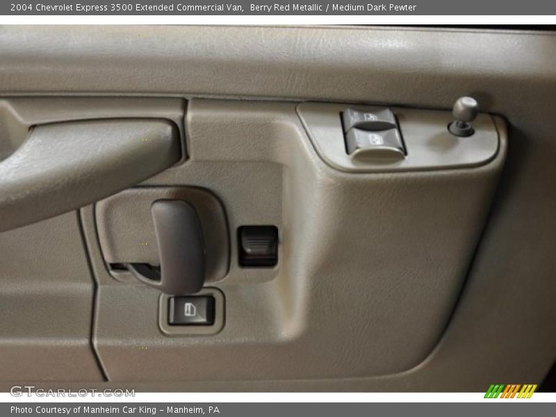 Berry Red Metallic / Medium Dark Pewter 2004 Chevrolet Express 3500 Extended Commercial Van