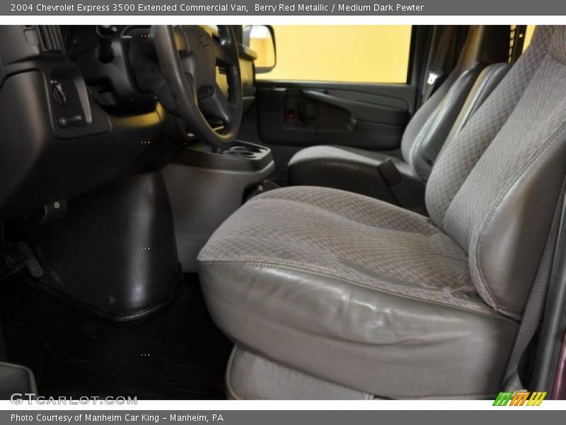 Berry Red Metallic / Medium Dark Pewter 2004 Chevrolet Express 3500 Extended Commercial Van