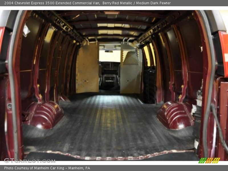  2004 Express 3500 Extended Commercial Van Trunk