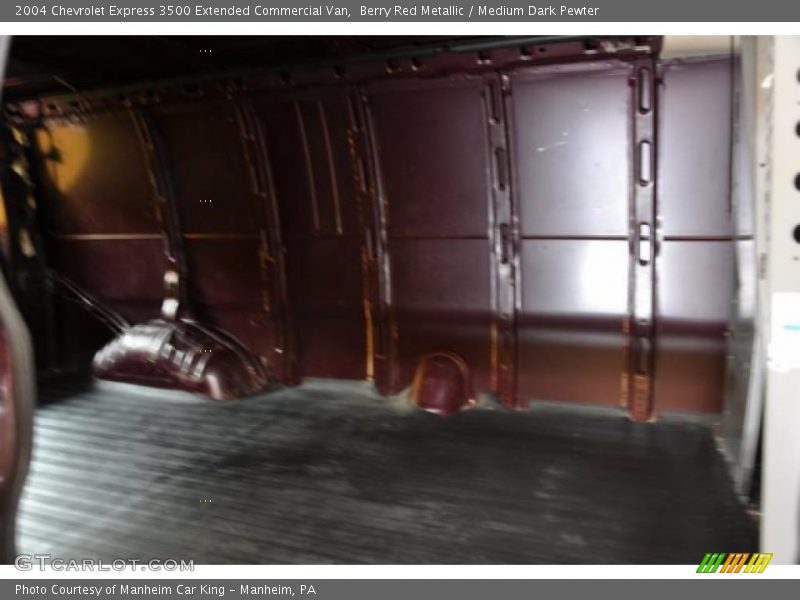 Berry Red Metallic / Medium Dark Pewter 2004 Chevrolet Express 3500 Extended Commercial Van