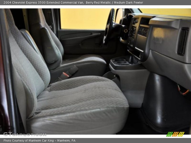 Berry Red Metallic / Medium Dark Pewter 2004 Chevrolet Express 3500 Extended Commercial Van