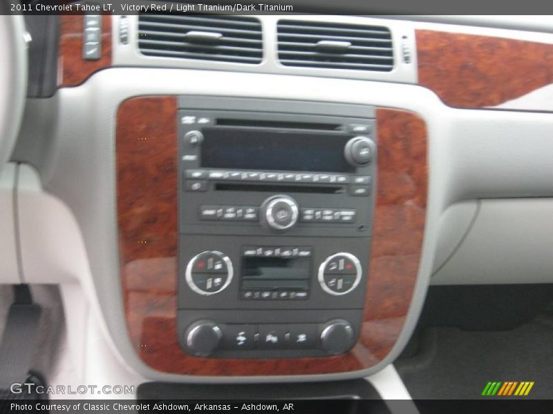 Victory Red / Light Titanium/Dark Titanium 2011 Chevrolet Tahoe LT