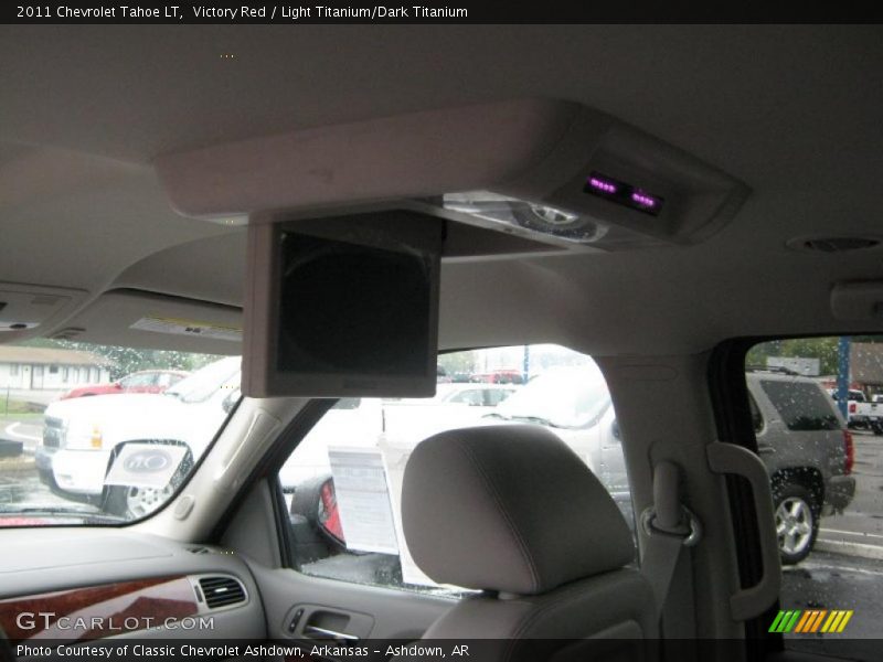 Victory Red / Light Titanium/Dark Titanium 2011 Chevrolet Tahoe LT