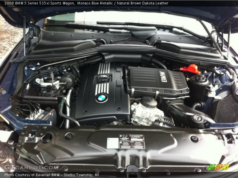  2008 5 Series 535xi Sports Wagon Engine - 3.0L Twin Turbocharged DOHC 24V VVT Inline 6 Cylinder