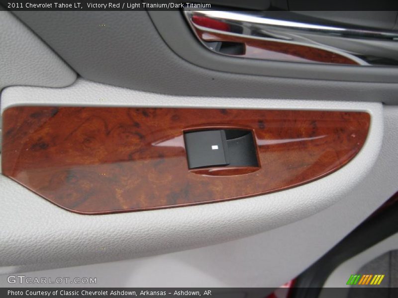 Victory Red / Light Titanium/Dark Titanium 2011 Chevrolet Tahoe LT