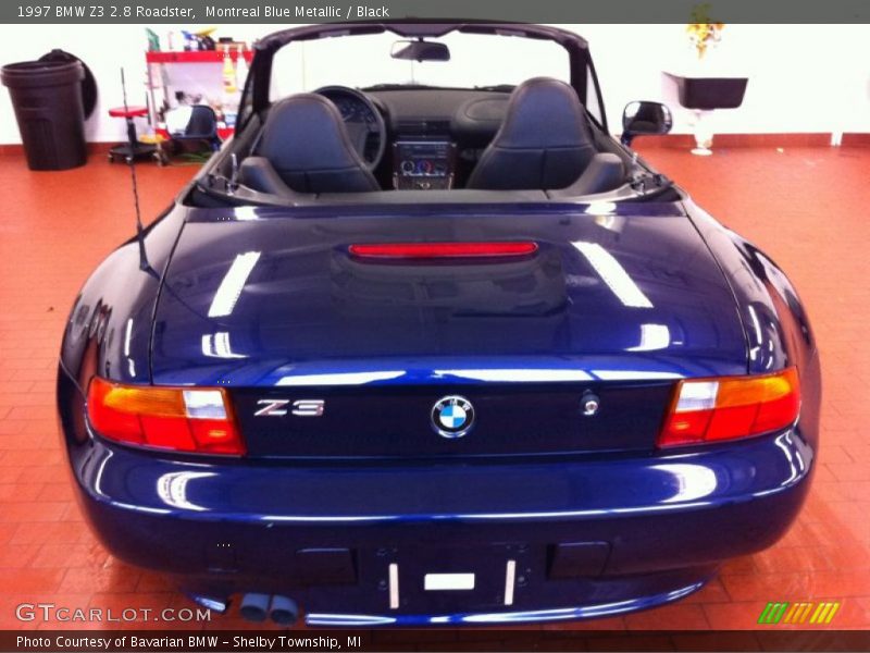 Montreal Blue Metallic / Black 1997 BMW Z3 2.8 Roadster