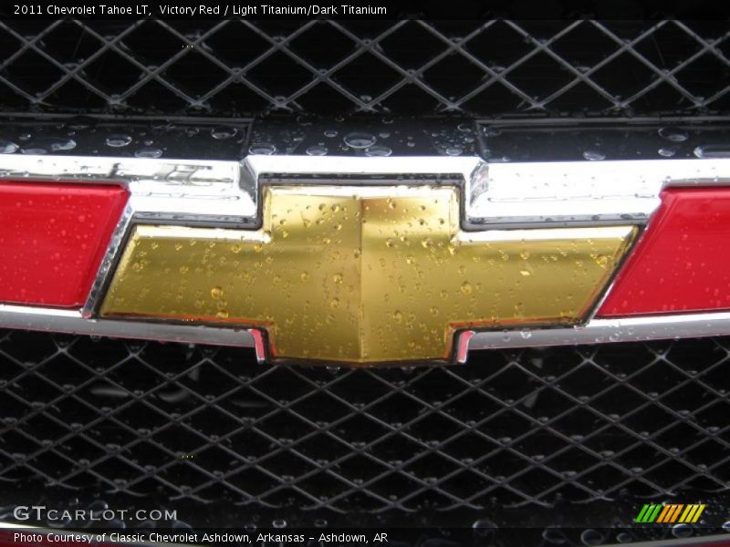 Victory Red / Light Titanium/Dark Titanium 2011 Chevrolet Tahoe LT