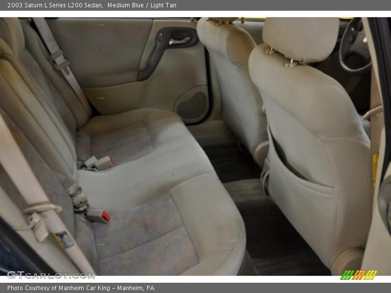 Medium Blue / Light Tan 2003 Saturn L Series L200 Sedan