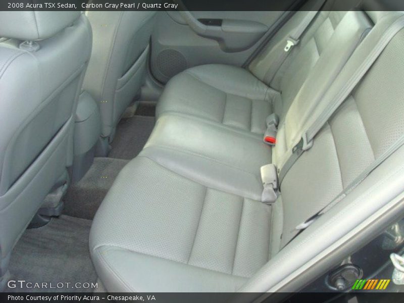 Carbon Gray Pearl / Quartz Gray 2008 Acura TSX Sedan