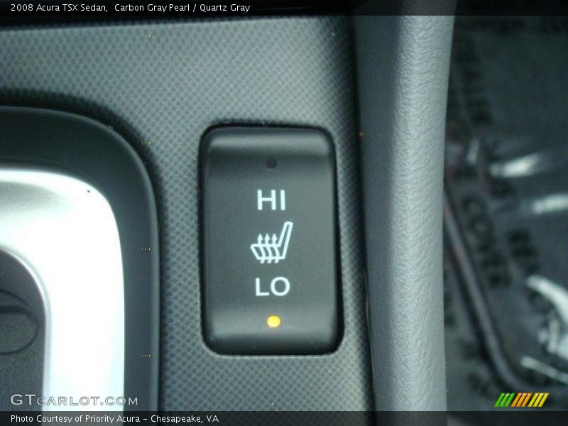 Carbon Gray Pearl / Quartz Gray 2008 Acura TSX Sedan