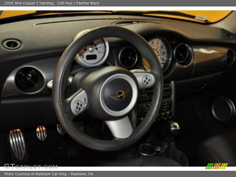 Chili Red / Panther Black 2005 Mini Cooper S Hardtop