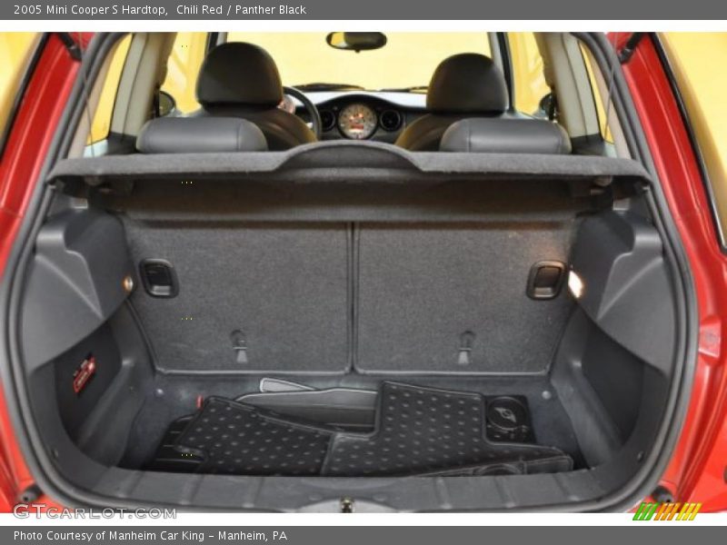 Chili Red / Panther Black 2005 Mini Cooper S Hardtop