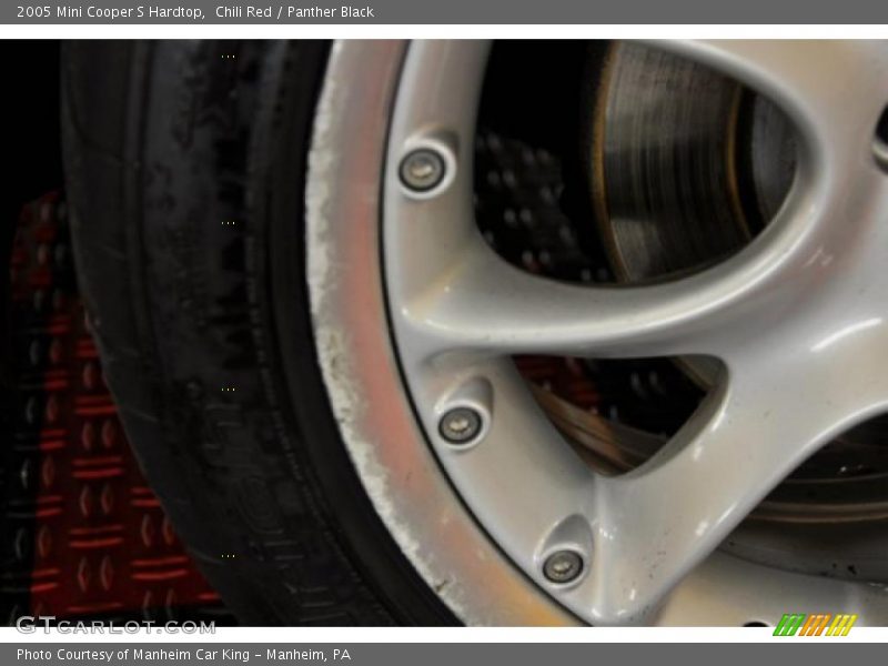 Chili Red / Panther Black 2005 Mini Cooper S Hardtop
