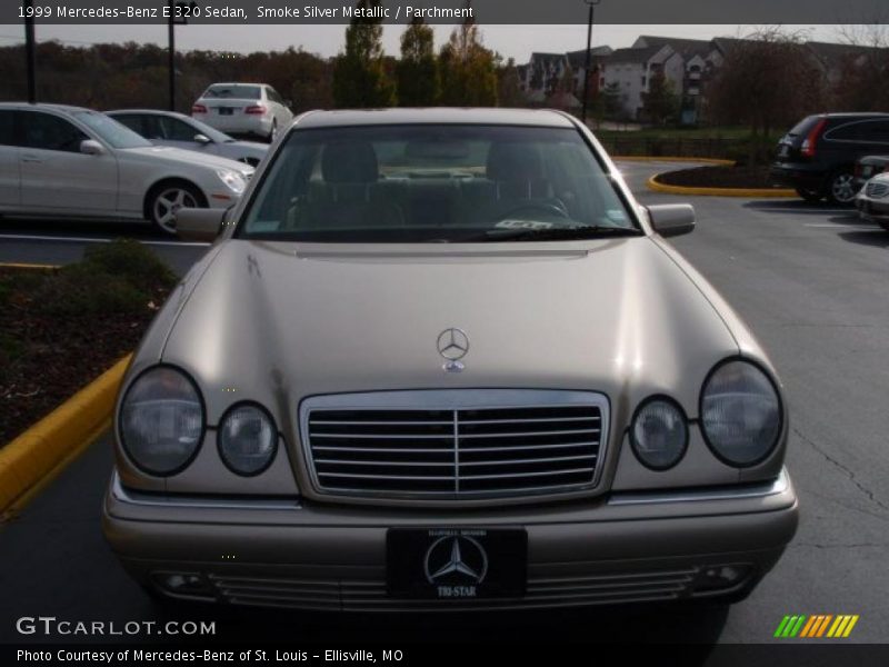 Smoke Silver Metallic / Parchment 1999 Mercedes-Benz E 320 Sedan
