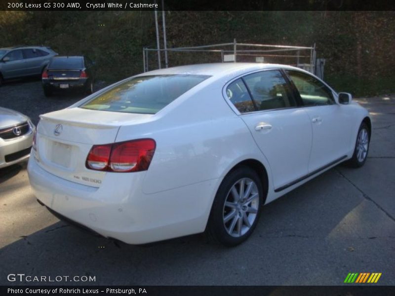 Crystal White / Cashmere 2006 Lexus GS 300 AWD