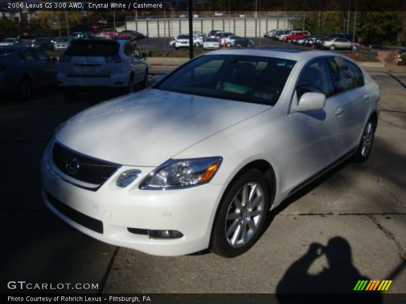 Crystal White / Cashmere 2006 Lexus GS 300 AWD