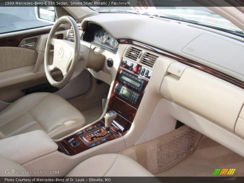 Smoke Silver Metallic / Parchment 1999 Mercedes-Benz E 320 Sedan
