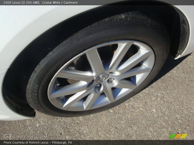 Crystal White / Cashmere 2006 Lexus GS 300 AWD