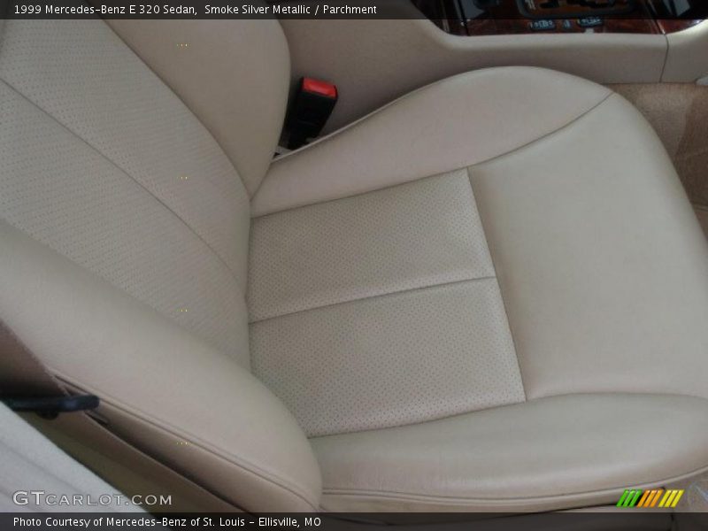 Smoke Silver Metallic / Parchment 1999 Mercedes-Benz E 320 Sedan