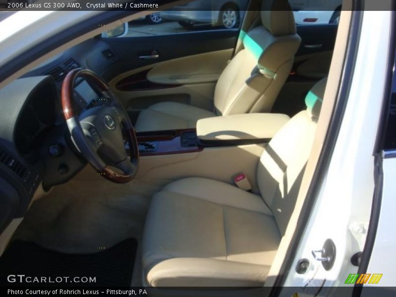 Crystal White / Cashmere 2006 Lexus GS 300 AWD
