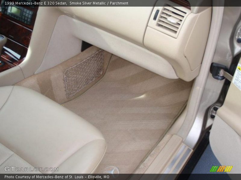Smoke Silver Metallic / Parchment 1999 Mercedes-Benz E 320 Sedan