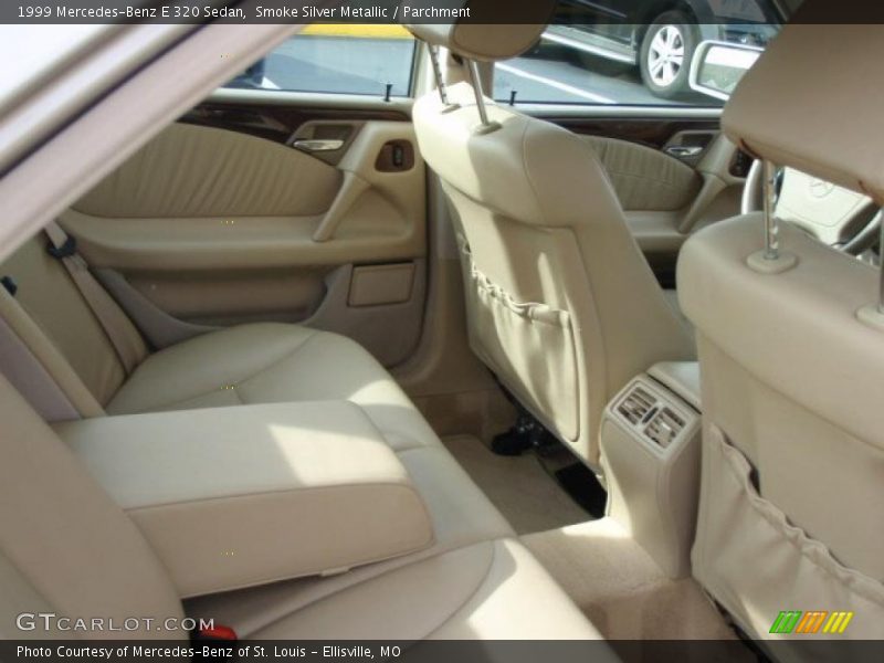 Smoke Silver Metallic / Parchment 1999 Mercedes-Benz E 320 Sedan