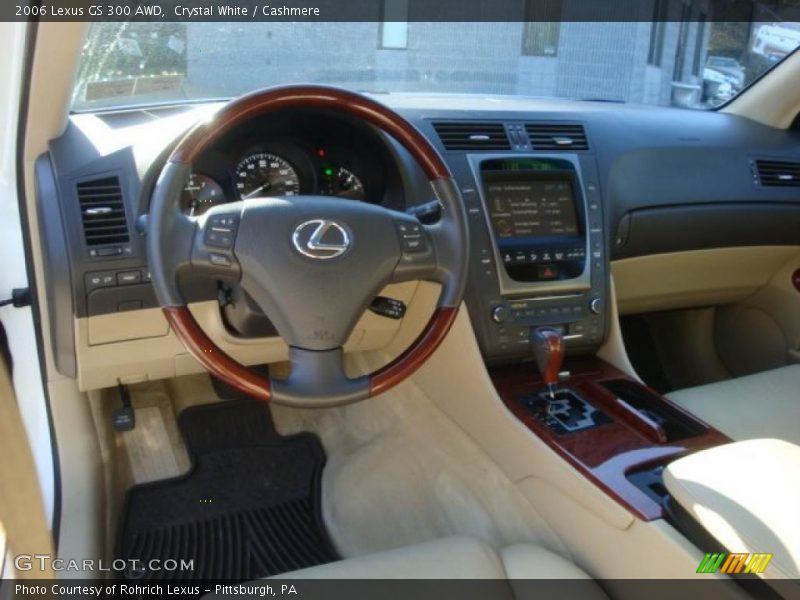 Crystal White / Cashmere 2006 Lexus GS 300 AWD