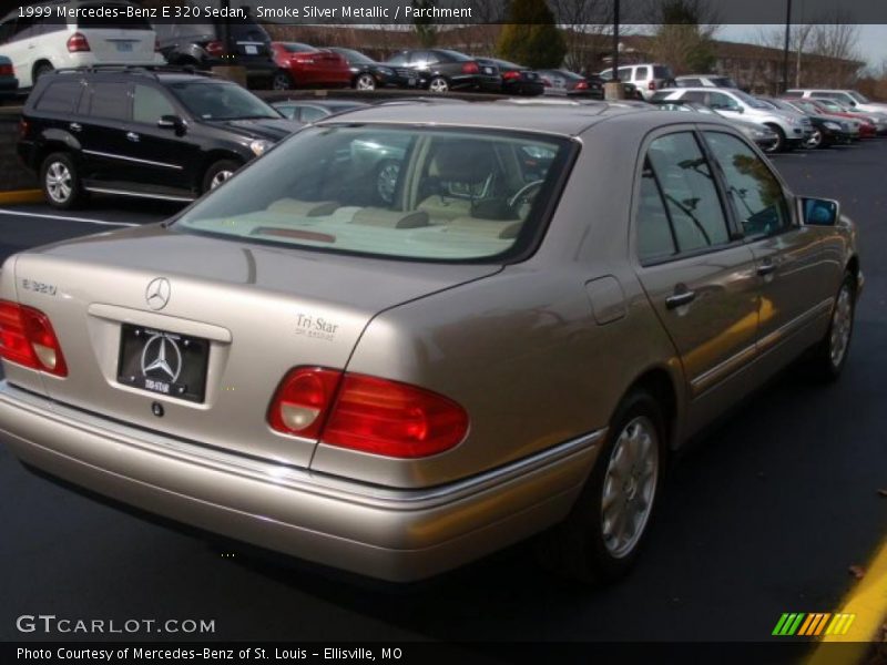 Smoke Silver Metallic / Parchment 1999 Mercedes-Benz E 320 Sedan