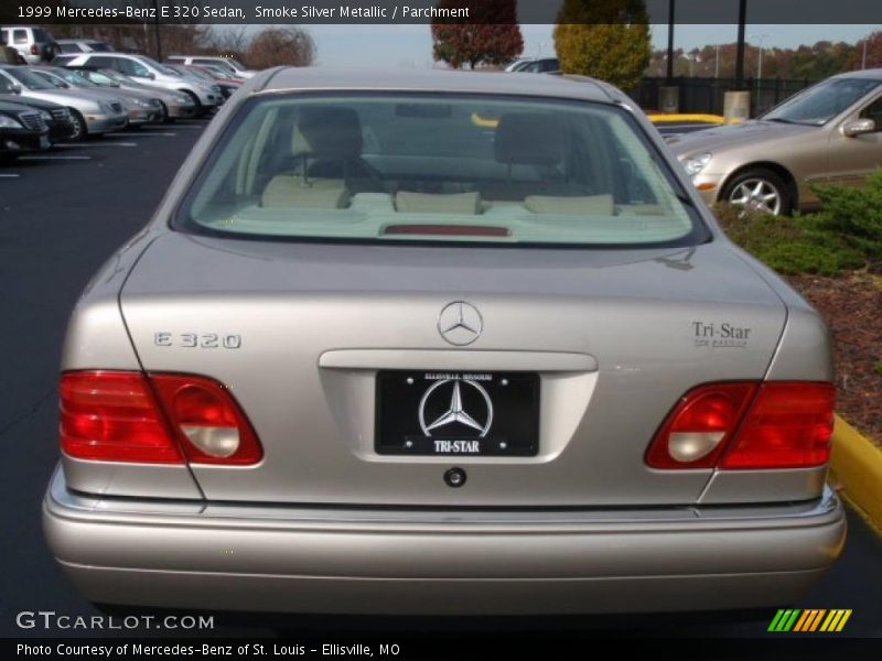 Smoke Silver Metallic / Parchment 1999 Mercedes-Benz E 320 Sedan