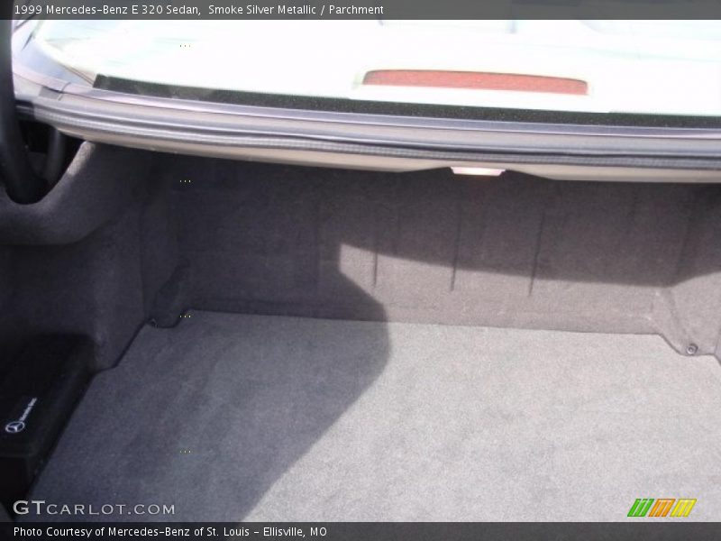 Smoke Silver Metallic / Parchment 1999 Mercedes-Benz E 320 Sedan