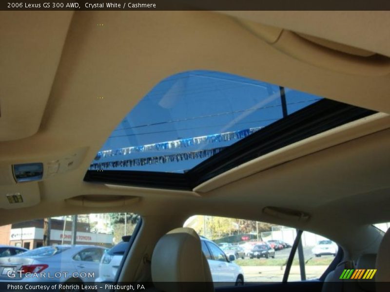 Crystal White / Cashmere 2006 Lexus GS 300 AWD